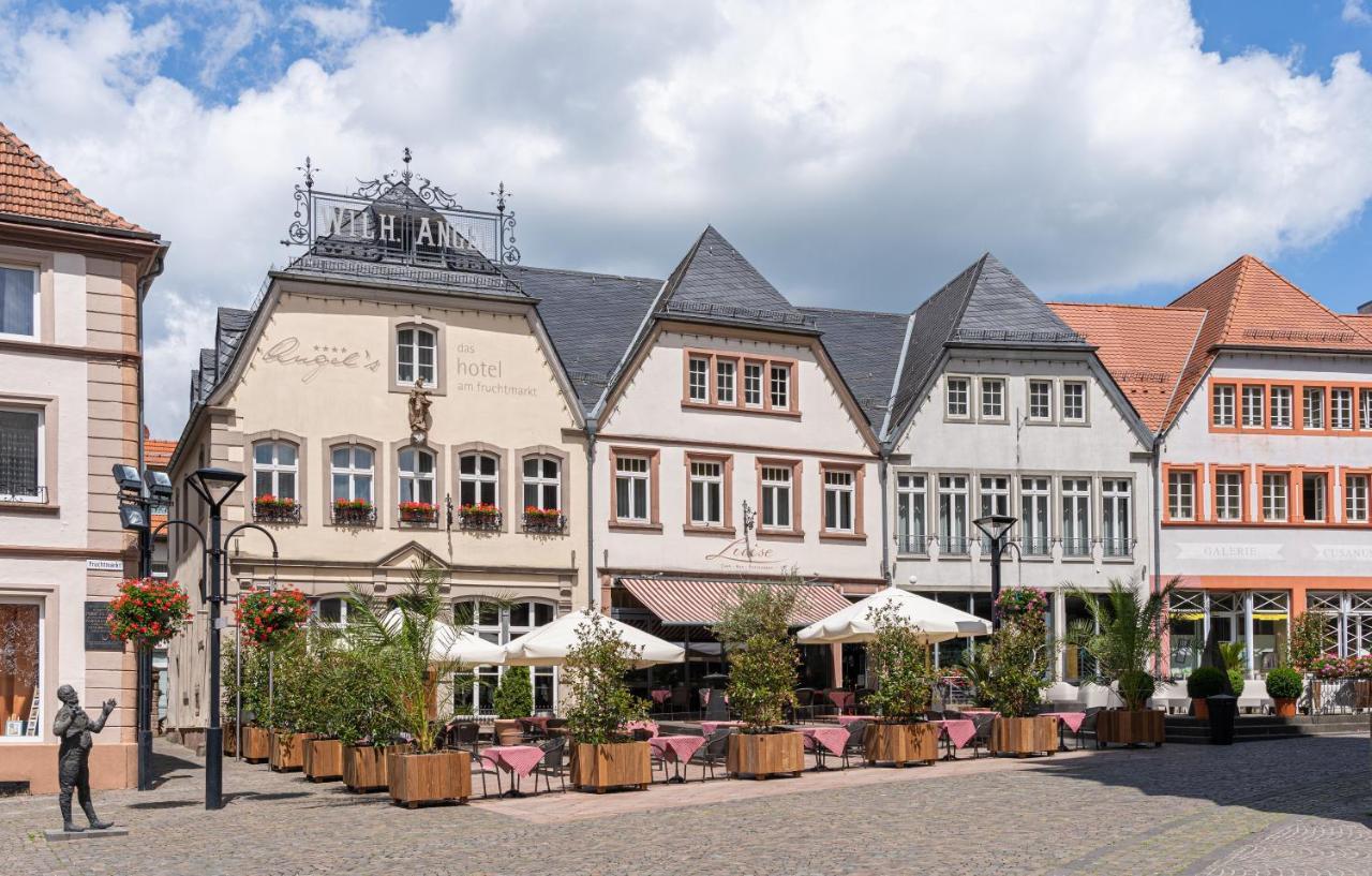 Angel'S - Das Hotel Am Fruchtmarkt Sankt Wendel Eksteriør bilde